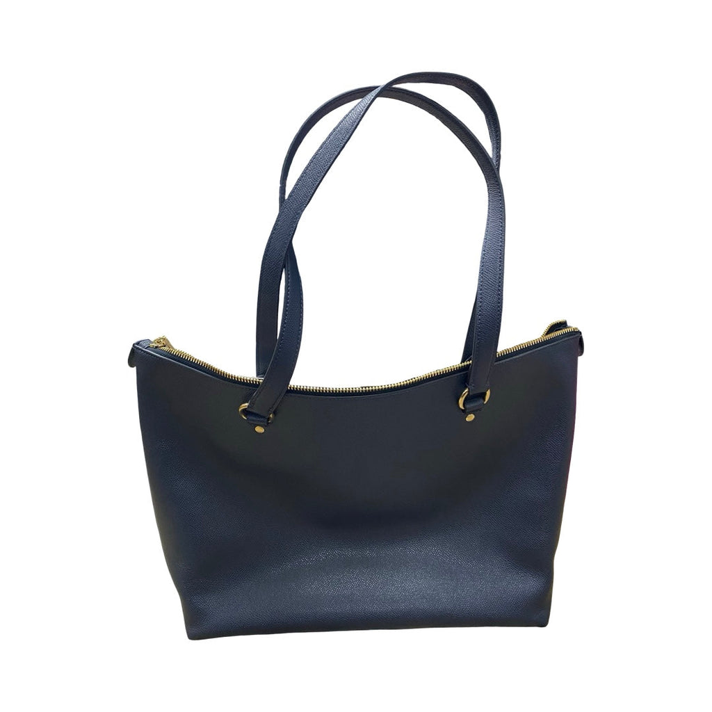 Handbag Designer By Coach In Blue, Size:Large