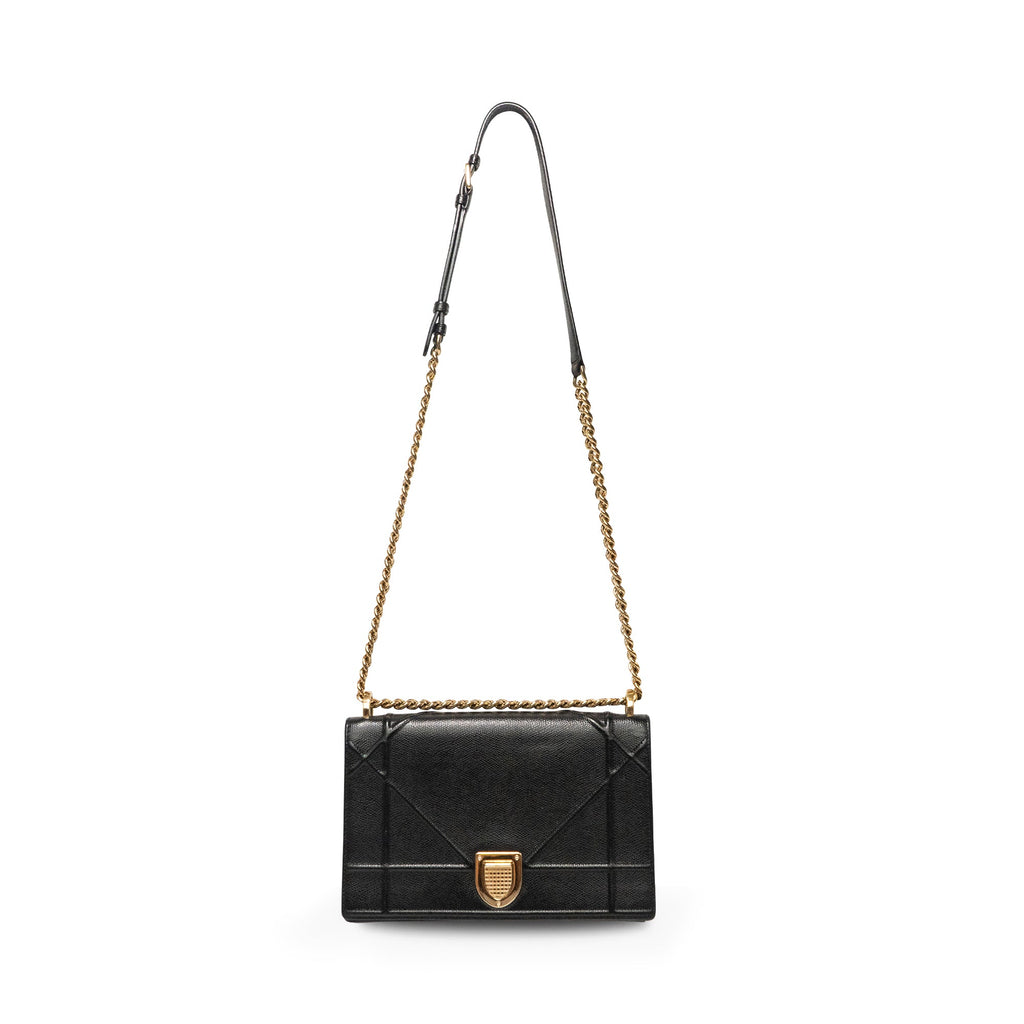 Christian Dior Black 'Diorama Medium' Bag