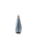 Fendi Fendigraphy Small Denim Light Blue SHW