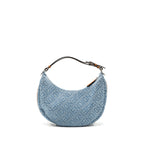 Fendi Fendigraphy Small Denim Light Blue SHW