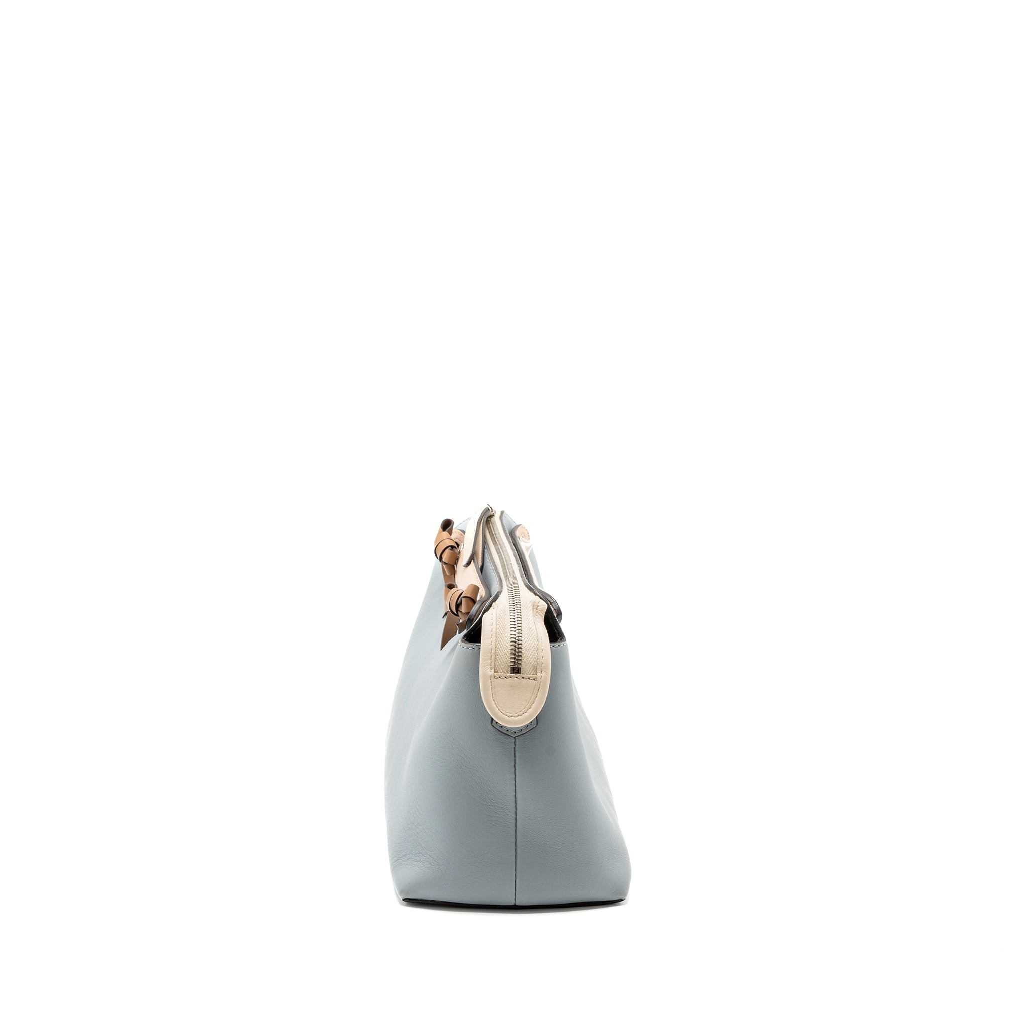 Fendi by the way calfskin multicolour light blue / pink SHW