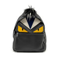 FENDI Large Backpack Calfskin/ Fur/ Crocodile Multicolor SHW