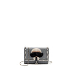 Fendi Karlito Wallet on Chain Leather Multicolour SHW