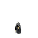 Fendi Baguette Bag with FF Motif Nappa Black GHW