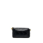 Fendi Baguette Bag with FF Motif Nappa Black GHW