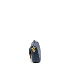 Fendi Baguette bag grained calfskin dark blue GHW