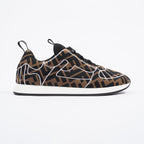 Fendi FF Motif Sneakers Brown EU 36.5 / UK 3.5