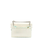 Fendi Kan I Bag Calfskin White SHW