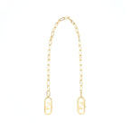 Fendi Logo Chain Strap GHW