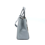 Fendi 2 Jours Large Bag Leather Grey GHW