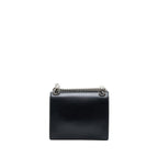 Fendi Kan I Calfskin Black SHW With An Extra Bag Charm