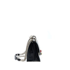 Fendi Kan I Calfskin Black SHW With An Extra Bag Charm