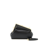 Fendi fendi first bag Small nappa black GHW