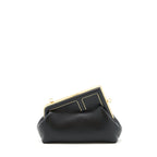Fendi fendi first bag Small nappa black GHW
