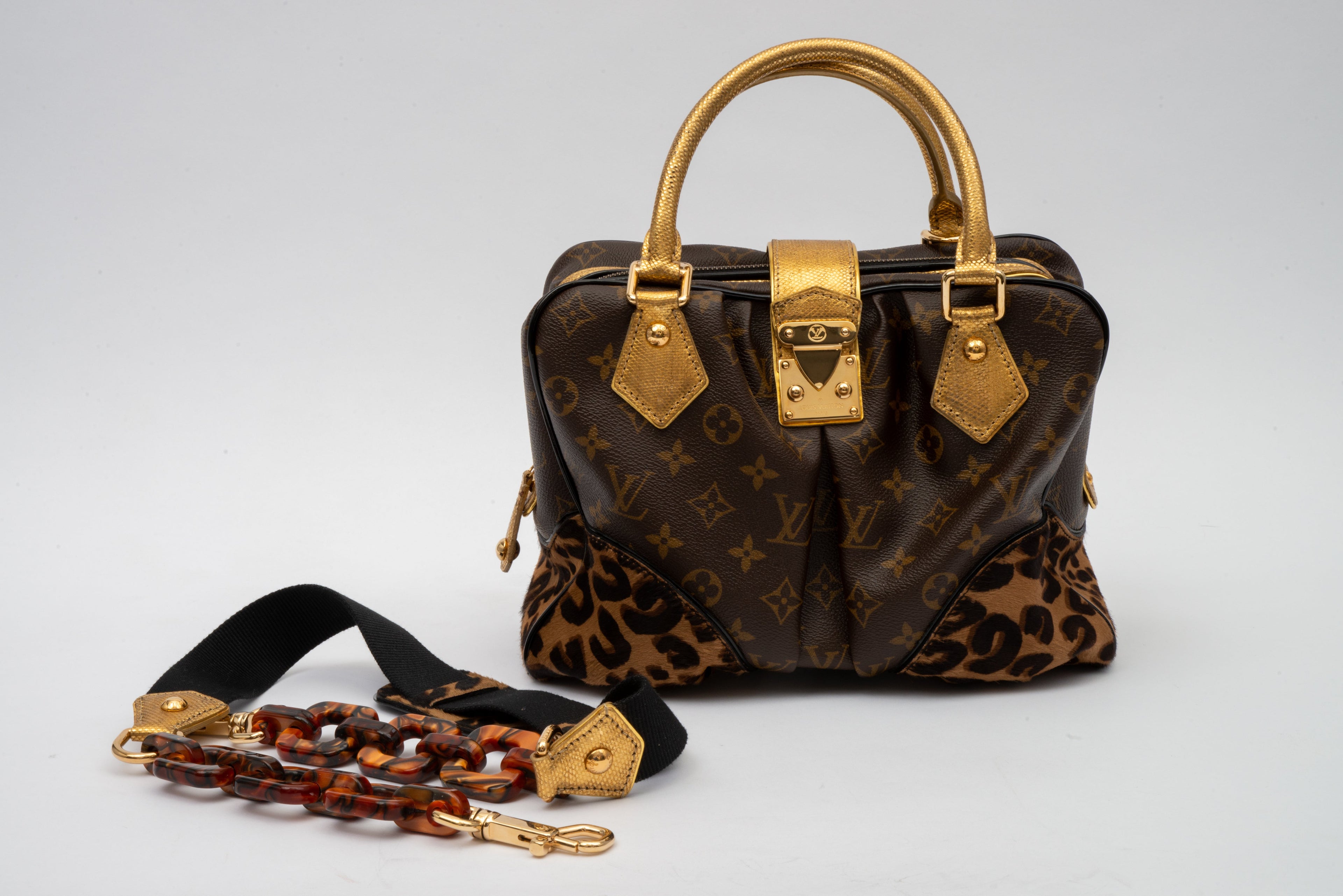 Louis Vuitton Monogram Leopard Stephen Sprouse Adele