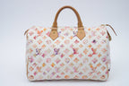 Louis Vuitton Richard Prince Monogram Watercolor Aquarelle Speedy 35