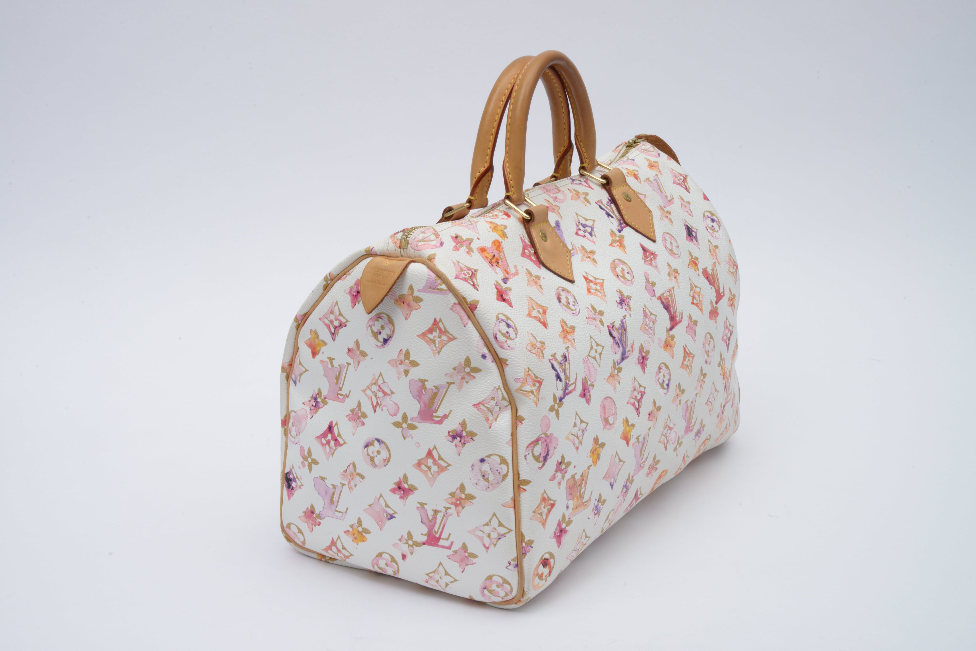 Louis Vuitton Richard Prince Monogram Watercolor Aquarelle Speedy 35