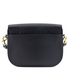 Dior Black Grained Calfskin Large Bobby Flap Bag