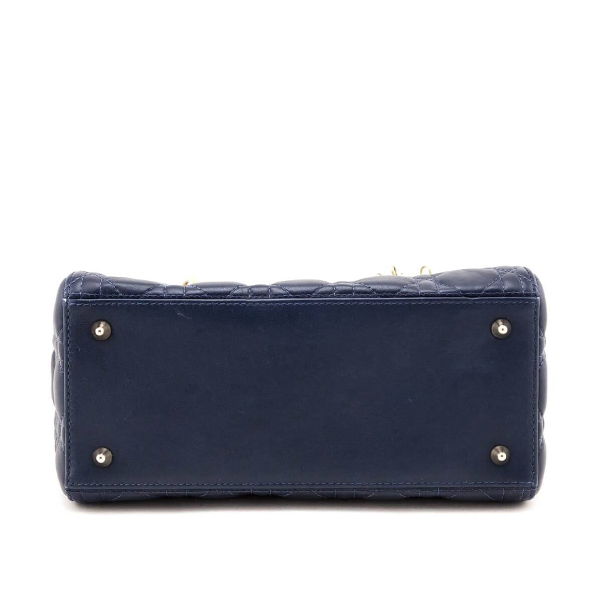 Dior Blue Gradient Lambskin Cannage Medium Lady Dior