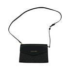 Crossbody Designer By Michael Kors In Black & Grey, Size:Small