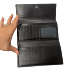 Wallet Designer By Coach In Black, Size:Large