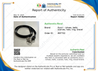 Belt Luxury Designer By Gucci In Black & Silver