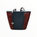 Handbag By Brighton In Brown, Size:Medium
