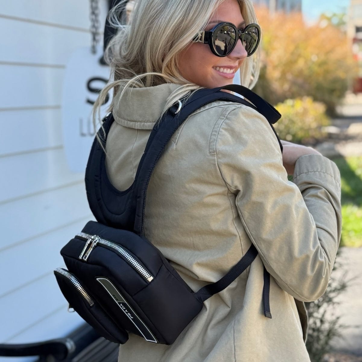 Prada Tessuto Soft Sided Backpack