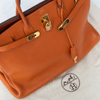 Hermès Orange Birkin 40 Bag 2005