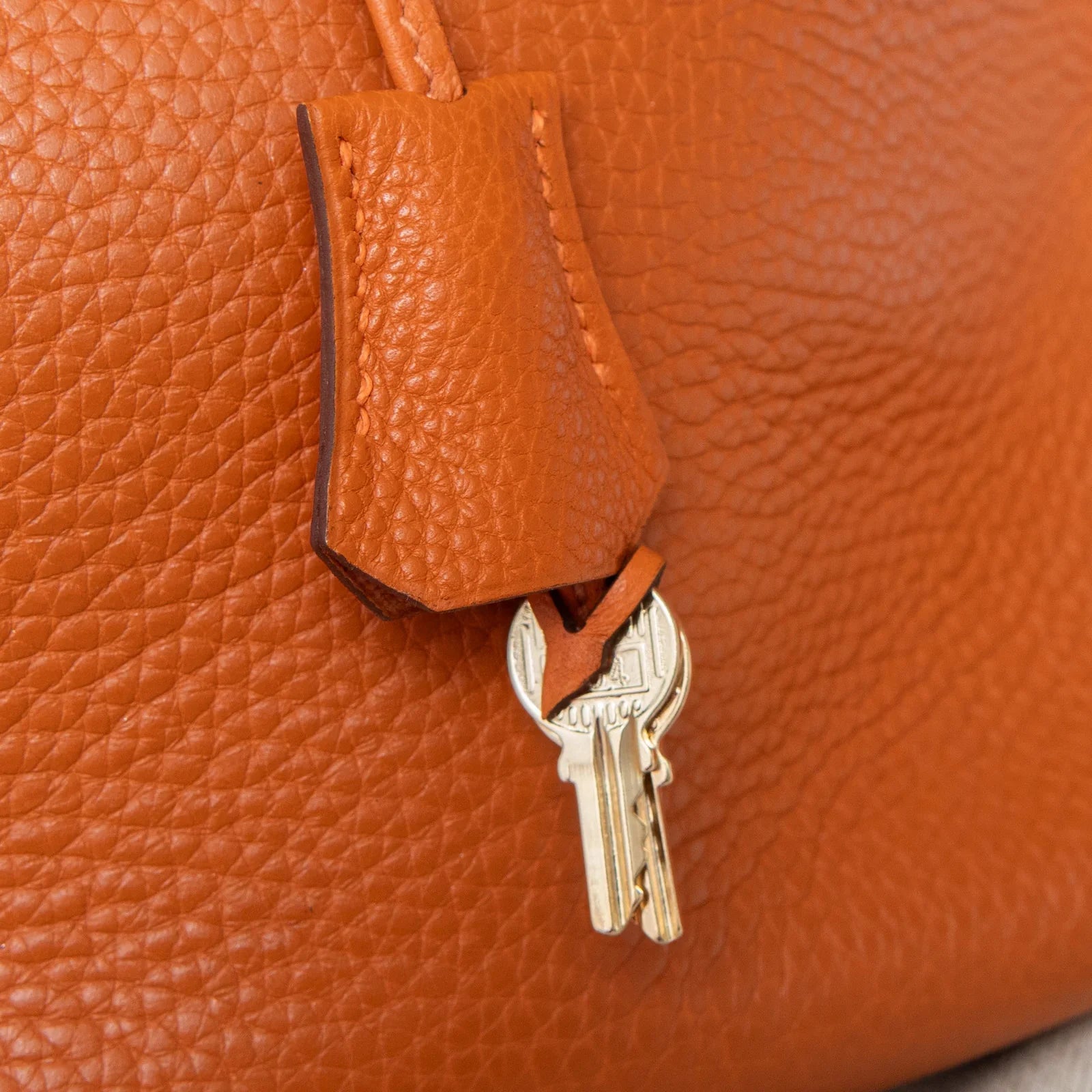 Hermès Orange Birkin 40 Bag 2005