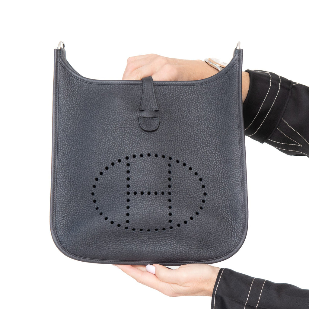 **UNUSED** Hermes Evelyne 29 Caban Clemence Leather Crossbody Bag 2026