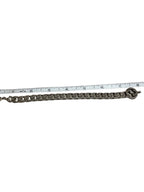 Bracelet Luxury Designer By Gucci In Silver, Size:1