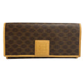 Wallet Luxury Designer By Celine In Brown & Tan, Size:Large