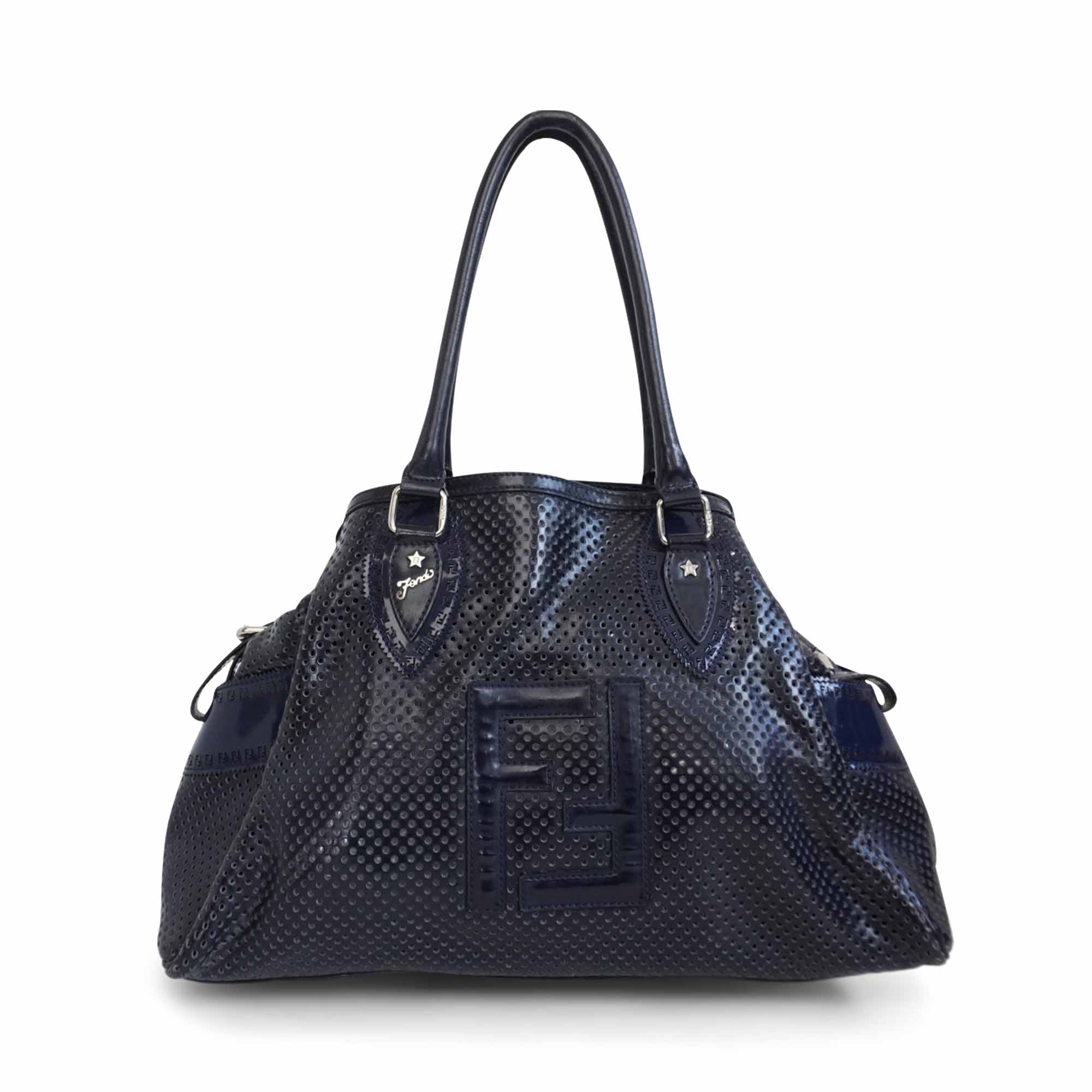 Fendi Perforated 'Bag Du Jour' Tote Bag
