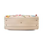 Fendi 'Peekaboo Embroidered' Top Handle Bag
