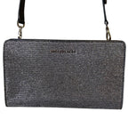 Handbag Designer By Michael Kors In Silver, Size:Small