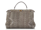 Fendi Large Python Peekaboo