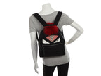 Fendi Medium Black Nylon Monster Backpack
