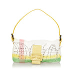 Fendi Beaded Canvas Mamma Baguette (SHG-29763)