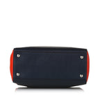 Fendi Bicolor 2Jours Leather Satchel (SHG-32744)