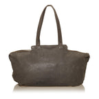 Fendi Chains Leather Tote Bag (SHG-29529)