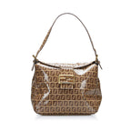 Fendi Crystal Zucchino  Flap Baguette (SHG-MKFmEx)