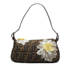 Fendi Embroidered Zucca Baguette (SHG-Kz6aJK)