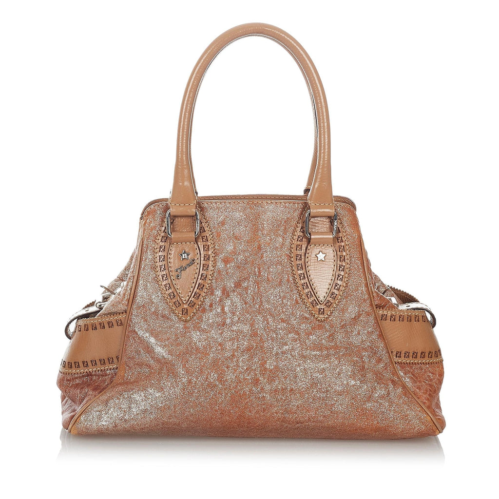 Fendi Etniko Leather Handbag (SHG-26889)