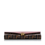 Fendi F is Fendi Zucca Leather Wallet on Chain (SHG-29267)