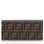 Fendi FF Embossed Calfskin F is Fendi Continental Wallet (SHF-vPL2iW)