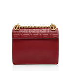 Fendi FF Embossed Calfskin Kan I Small Shoulder Bag (SHF-flp0Jj)