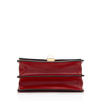 Fendi FF Embossed Calfskin Kan I Small Shoulder Bag (SHF-flp0Jj)