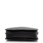 Fendi FF Embossed Calfskin St. Zucca Messenger (SHF-QOa4iu)