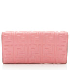 Fendi FF Embossed Calfskin Continental Wallet (SHF-NFEUfq)